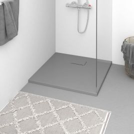 Shower Base Tray SMC Grey 90x90cm