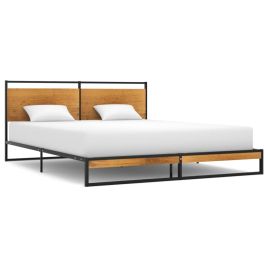 Bed Frame Metal 160x200 cm
