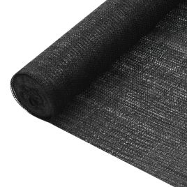Privacy Net Black 1.8x50 m HDPE 75 g/m2