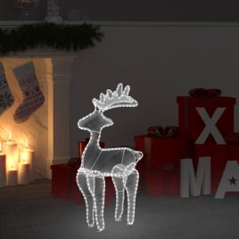 Roche 60x24x89cm Mesh Reindeer Decoration 306 LEDs
