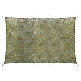 Camouflage Net with Storage Bag 4x5 m Green