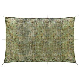 Camouflage Net with Storage Bag 6x7 m Green