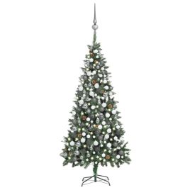 Fluer 210cm Pine Cones Pre-lit Tree Ball Set