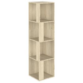 Corner Cabinet Sonoma Oak 33x33x132 cm Engineered Wood