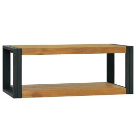 Bathroom Cabinet 90x45x35 cm Solid Wood Teak