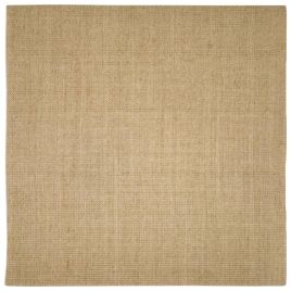 Rug Natural Sisal 100x100 cm