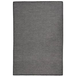 Outdoor Flatweave Rug 120x170cm Grey