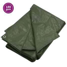 Tarpaulin 180 g/m2 3x3 m Green HDPE