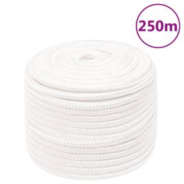 Boat Rope Full White 12 mm 250 m Polypropylene