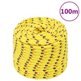 Boat Rope Yellow 12 mm 100 m Polypropylene