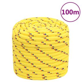 Boat Rope Yellow 18 mm 100 m Polypropylene