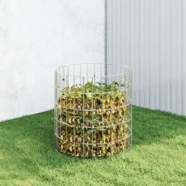 GROHAL Garden Composter Dia 50x50 cm Galvanised Steel