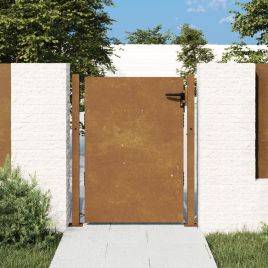 Garden Gate 105x130 cm Corten Steel