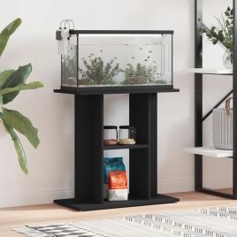 thumbnail image 2 of CIADAZ Aquarium Stand - Concrete Grey, Engineered Wood, 101x41x58 Cm, Fish Tank Cabinet With Storage 2 of 12