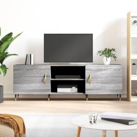 TV Cabinet Grey Sonoma 150x30x50 cm Engineered Wood