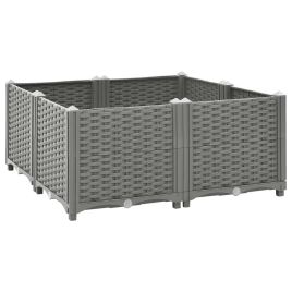 Raised Bed 80x80x38 cm Polypropylene