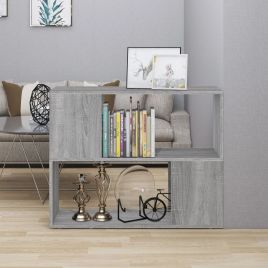 Book Cabinet/Room Divider Grey Sonoma 80x24x63 cm
