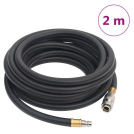 Hybrid Air Hose Rubber - Black 2 m