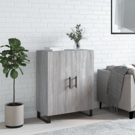 Sideboard Grey Sonoma 69.5x34x90 cm Engineered Wood