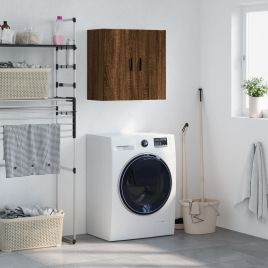 Wall Cabinet Brown Oak 60x31x60 cm Engineered Wood