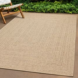 Rug 200x290cm Jute Look Indoor and Outdoor