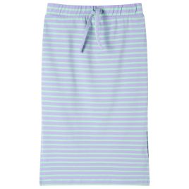 Kids' Straight Skirt with Stripes Bright Mint 104