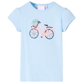 Kids' T-shirt Light Blue 140