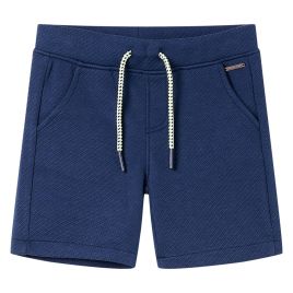Kids' Shorts with Drawstring Dark Blue 92