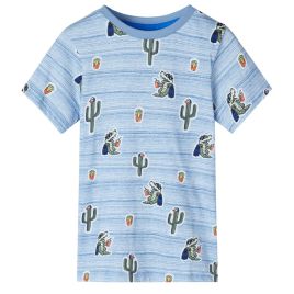 Kids' T-shirt Blue Mix 140
