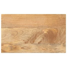 Table Top 60x30x2.5 cm Rectangular Solid Wood Mango