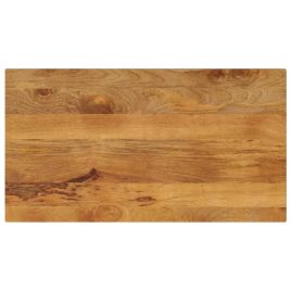 Table Top 110x60x3.8 cm Rectangular Solid Wood Mango