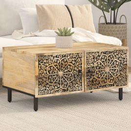 Coffee Table 80x50x40 cm Solid Wood Mango