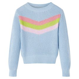 Kids' Sweater Knitted Blue 104