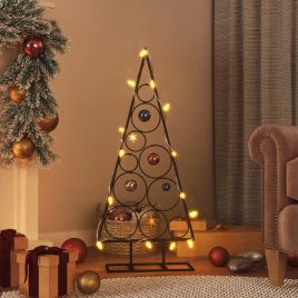 Roche 90cm Christmas Tree Decoration Metal Black