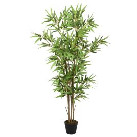 Artificial Bamboo Tree 368 Leaves 80cm Green