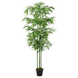 Artificial Bamboo Tree 864 Leaves 180cm Green