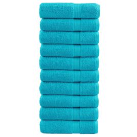 Premium Bath Towels SOLUND 10 pcs 100x150 cm 600 gsm - vid-137457