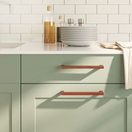 Cabinet Handles 20 Pcs Bronze 192mm Stainless Steel