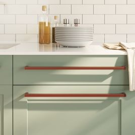 Cabinet Handles 10 Pcs Bronze 480mm Stainless Steel