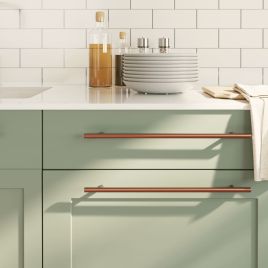 Cabinet Handles 5 Pcs Bronze 320mm Stainless Steel