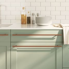 Cabinet Handles 5 Pcs Bronze 480mm Stainless Steel