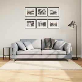 Shaggy Rug High Pile Modern Cream 120x170cm