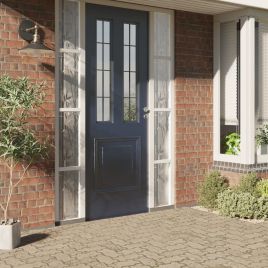 Window Films 2 pcs Frosted Bamboo Pattern PVC - vid-3208963