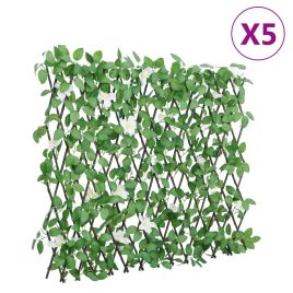 Artificial Ivy Trellis Expandable Green 5 pcs 186x30 cm