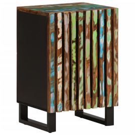Bathroom Cabinet 38x34x58 cm Solid Wood Acacia - vid-377543