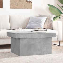 Coffee Table Concrete Grey 80x55x40 cm Engineered Wood