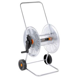 FAEBRO Hose Reel Cart for 80 m 1/2 Inch or 50 m 3/4 Inch Hose Steel