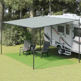 HORIDG Tent Carpet Light 300x500 cm HDPE - Green