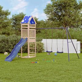 CAOMERE Outdoor Playset Solid Wood - Pine