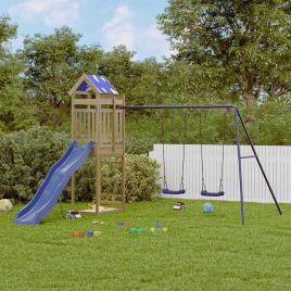 CHLVALE Outdoor Playset Impregnated Wood - Pine